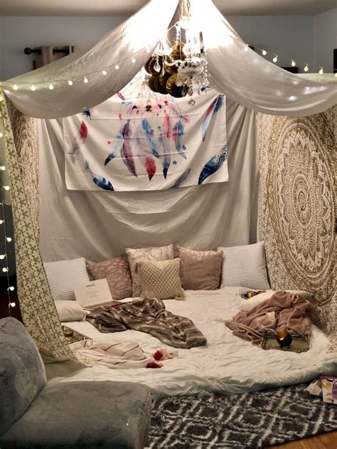 sleepover bedroom ideas|living spaces sleepover room.